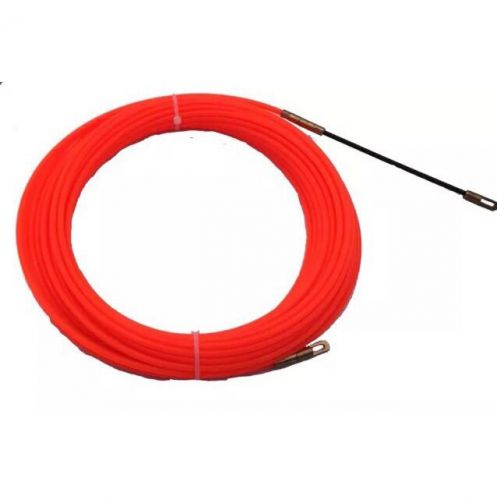 50 ft nylon fish tape electrical cable puller electrician exchangeable search for sale