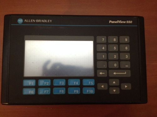 Allen Bradley Panelview 550, 2711-B5A2 series C