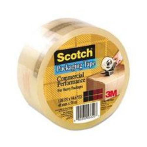 3M Scotch Packaging Tape Clear 2&#039;&#039; x 60 Yds.