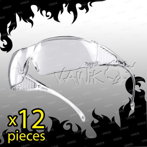 Vawik lab protection goggles transparent glasses metal free 12 pairs ? for sale