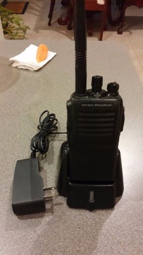 Vertex standard 2 way radio vx-231 vhf with rapid desk charger and good battery for sale