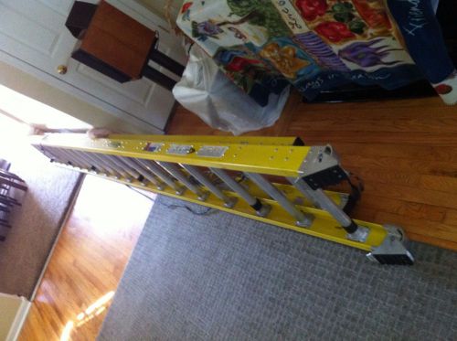 Werner fiberglass extension ladder mode d7136  type iaa   mint condition! for sale