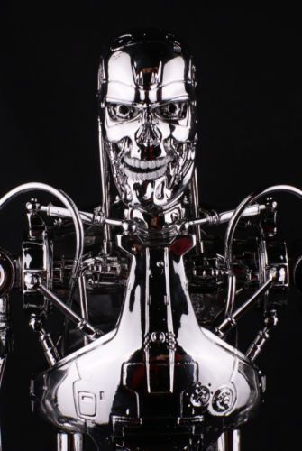 Terminator 2 T800 Endoskeleton Body Skeleton 1/4 Model Joints Movable Figure 18&#034;
