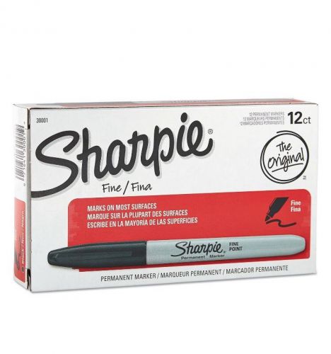 Sharpie Fine Point Permanent Markers, 24 Markers(2 Box&#039;s of 12) *FREE SHIPPING*