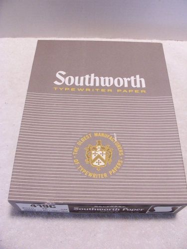 Vintage Southworth Onionskin Typewriter Paper 419C 500 sheets