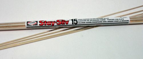 HARRIS STAY SILV 15% silver brazing rods (28 sticks per pack) HVAC 1lb