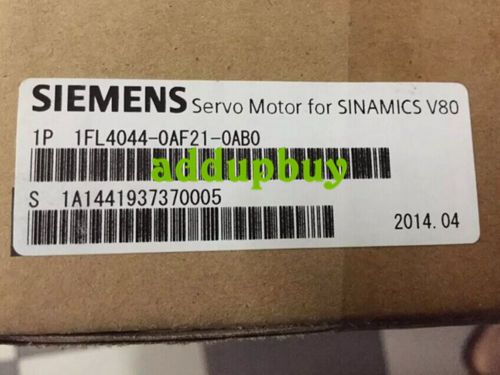 1PC NEW In Box Siemens Servo Drives 1FL4044-0AF21-0AB0 V80 750W