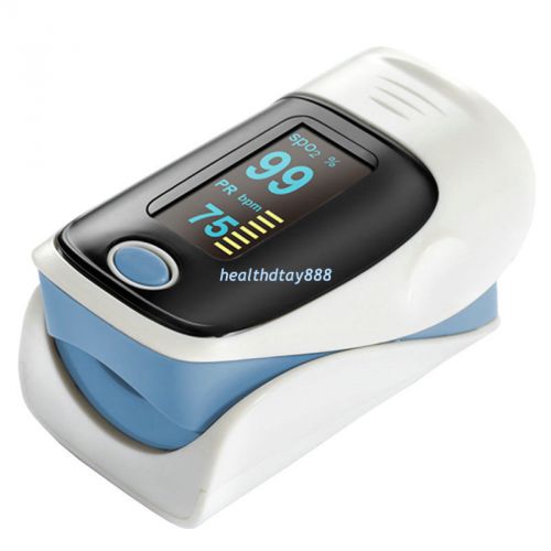 2015 Blue Finger Pulse Oximeter Blood Oxygen SPO2 PR Monitor Oximetro CE&amp;FDA