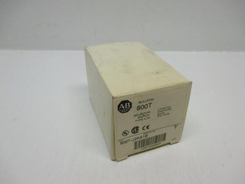 Allen Bradley 800HC-JR91A Selector Switch Finger Safe
