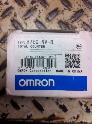 Omron H7EC-NV-B Count Totalizer, Self-Powered, 24 VDC, LCD 8 cnt