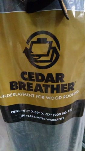 14 rolls of Benjamin Obdyke Cedar Breather 200SQ/RL - CBNI