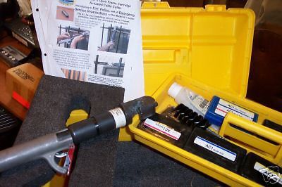 Cact-co a-1 actuated cable cutter open frame w/ extras for sale