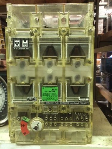 KLOCKNER-MOELLER DISCONNECT SWITCH CAT#N11-400-CNA 400A/600V/3POLE