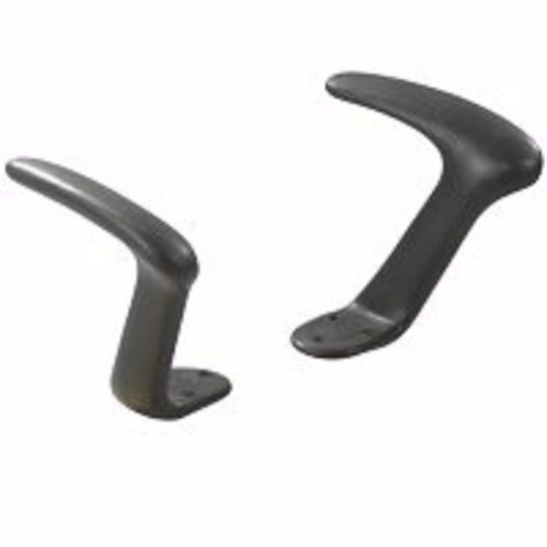 SAFECO FIXED L ARMS FOR UBER BIG &amp; TALL CHAIRS, Black (SAF3498BL)