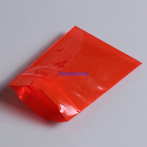1pc 3.5&#034;x5&#034;(8*12cm) PE ziplock  thick red bags