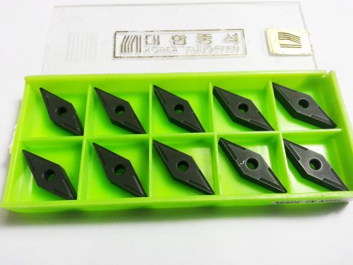 Korea Tunsten VNMG 331 KT110 Carbide Inserts (10 Inserts) (O 724)