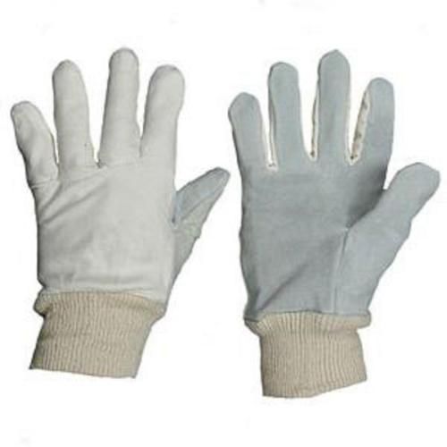Blow-out sale 22 pair mens large work gloves leather palm cotton back gaa197l for sale