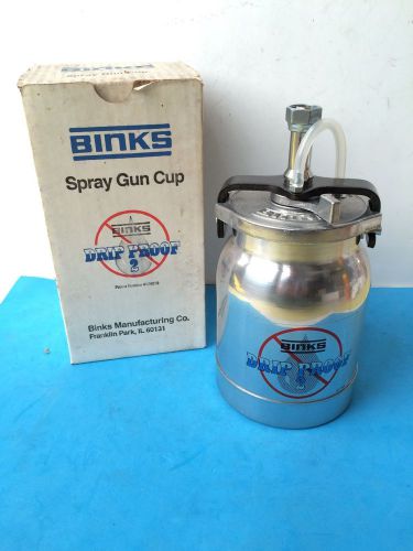 Binks Drip Proof 2 Spray Gun Tank Quart Siphon Cup Model 81-350 New In Box