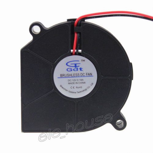 1pcs brushless dc cooling blower fan 6015s dc 12v 2pin 60x60x15mm sleeve-bearing for sale