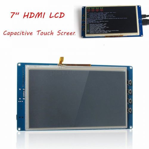 7&#034; inch hdmi lcd 800x480 capacitive touch screen lcd for raspberry pi 2 banana for sale