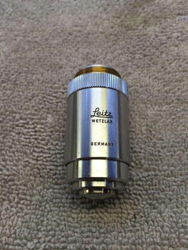 LEITZ NPL 50X/0.85 INFINITY ?/0 MICROSCOPE OBJECTIVE