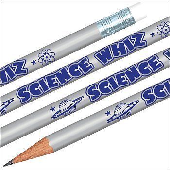 Foil Science Whiz Pencils- 144 pencils per box