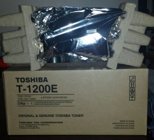 Toshiba e-Studio 120 150 162 162D Toner Cartridge T-1200E NEW OEM