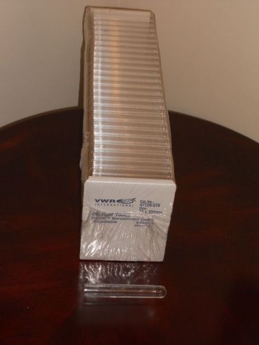 1 Box Fisherbrand   Culture Tubes 16 X 100mm Approx. 250 Per Box