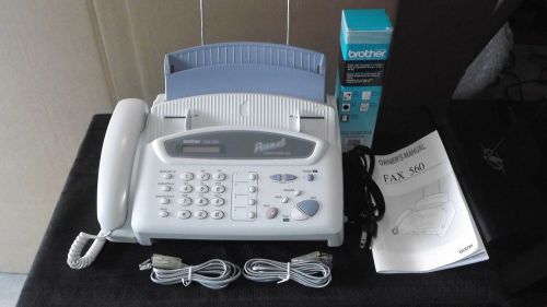 Brother Fax-560 Personal Plain Paper Fax/ Copier. GREAT CONDITION!