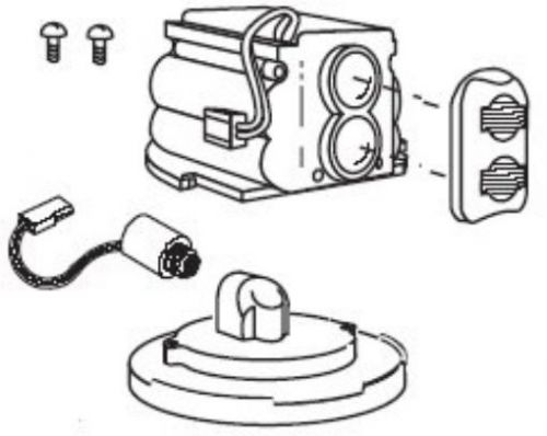 Sloan valve ebv-146-a-c g2 module assembly for universal closet  chrome for sale