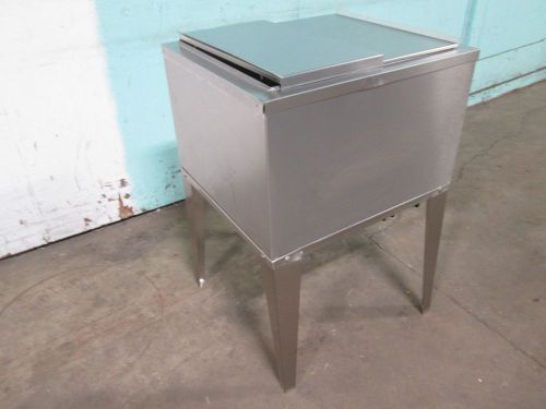 &#034;TAPRITE-FASSCO&#034; SS UNDER COUNTER 9 CIRCUITS COLD PLATE ICE BIN  w/STAND &amp; COVER