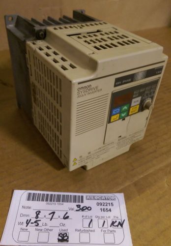 Omron 3G3JV SYS Drive Inverter 1.5 kW