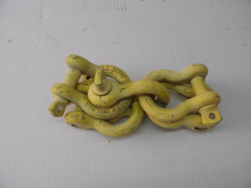 Shackeles 6 Equiprite 3/4&#034; Screw Pin 4 3/4 Ton WLL, clevis