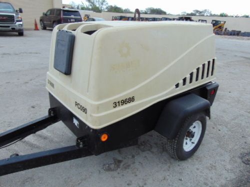 2011 doosan c-185 air compressor &#034;kubota diesel&#034; portable trailer mount for sale