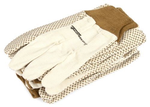 Forney 53318 Cotton Canvas Unisex Gloves, Large, 6-Pack