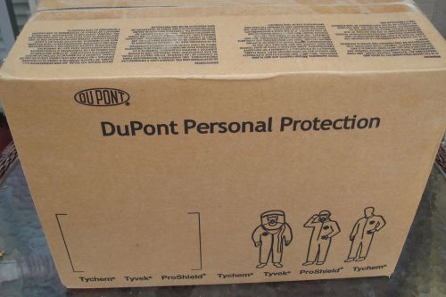 Dupont Safespec QC125S YL Yellow Lg Tychem QC Chemical-Resistant Coveralls case