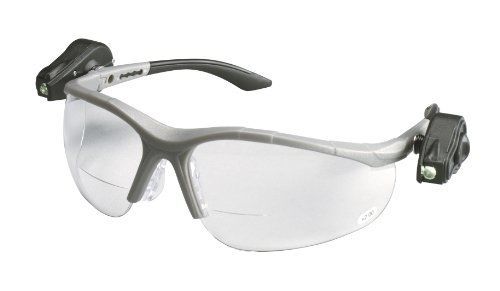 3M Light Vision 2 Protective Eyewear, 11477-00000-10 Clr Anti-Fog Lens, Gry Fr,