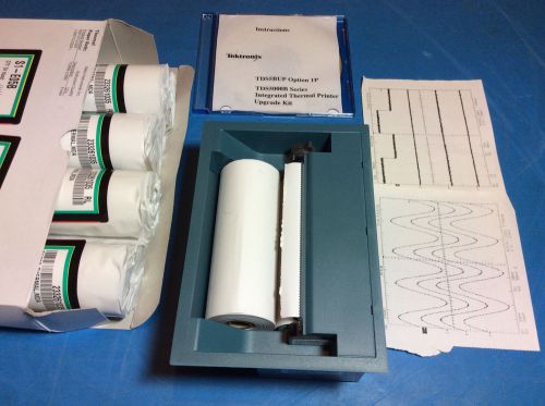 Tektronix TDS5000B Integrated Thermal Printer TDS5BUP Opt 1 w/ 4+ rolls of paper