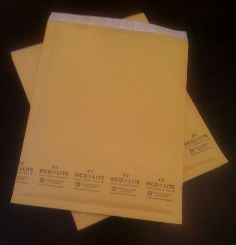 10 - 8.5x12 #2 (USA) Premium Kraft Bubble Mailers Padded Envelopes Bags