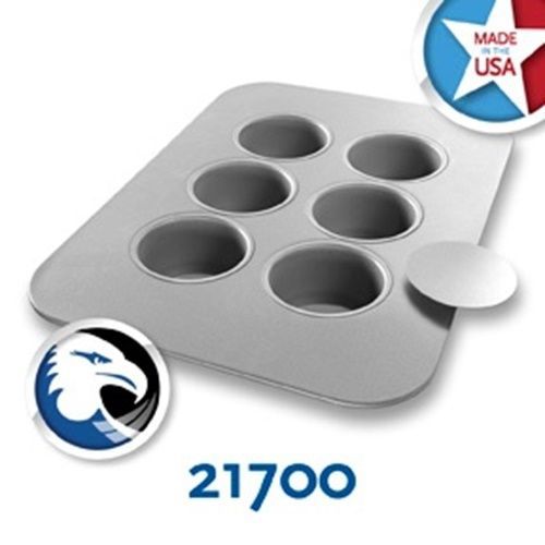 Chicago Metallic 21700 Mini-Cheesecake Pan with removable bottoms 6-On  -...