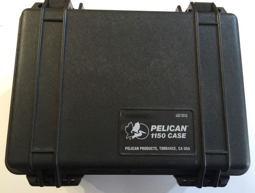 PELICAN 1150 STORAGE CASE, BLACK