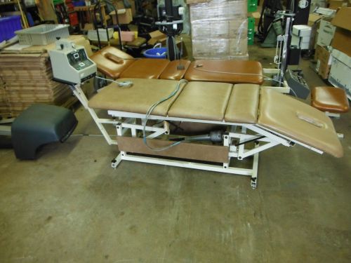 Chattanooga traction table with Triton mp1  unit NO ACESSORES