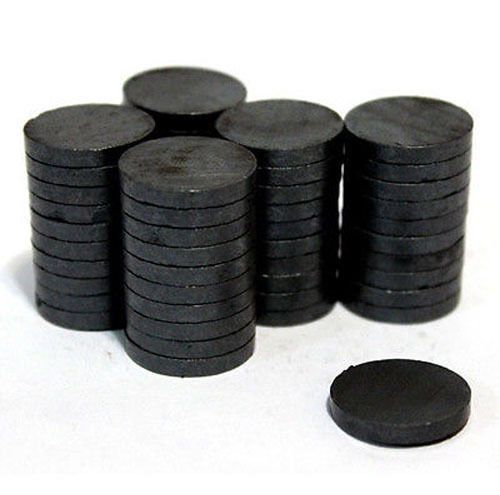 3mm Thick 5mm-30mm Diameter Ferrite Round Magnet Disc Souvenir Hobby Craft 20pcs