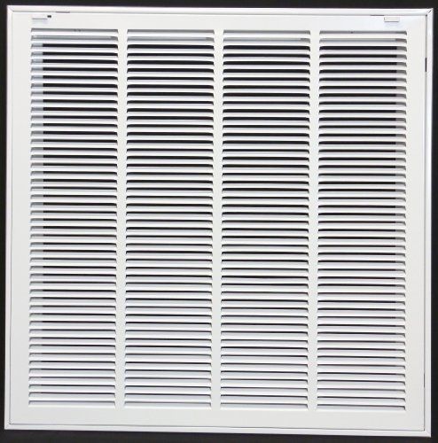 24&#034; x 24&#034; RETURN FILTER GRILLE - Easy Air FLow - Flat Stamped Face