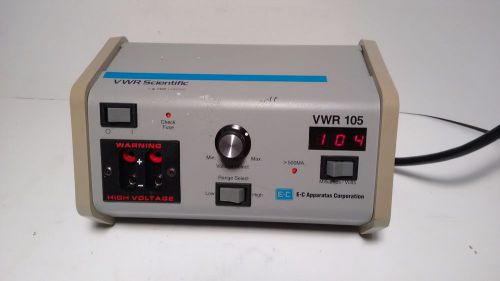 VWR Scientific E-C Apparatus 105 Electrophoresis Power Supply