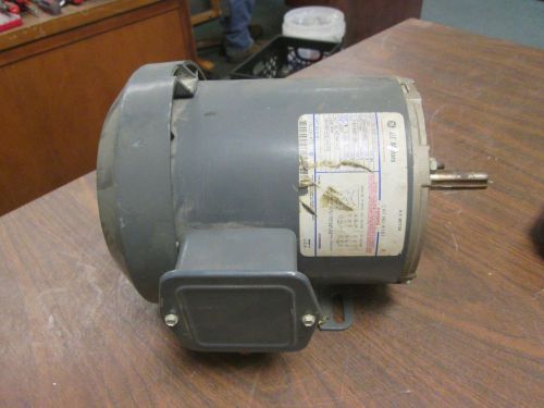 GE Motor 5K49KN4103 0.75HP 1725RPM 56 Frame 208-230/460V 3.3-3/1.5A Used