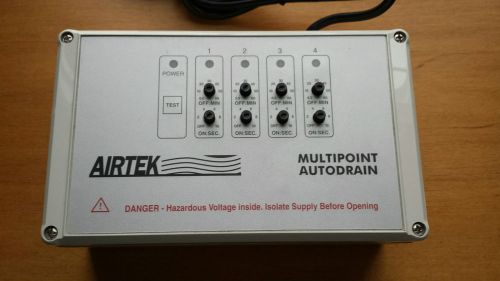 Airtek multi point timed controller for up to 4 condensate drain solenoids for sale