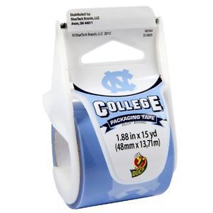 Duck brand college printed packaging tape with dispenser, north carolina, for sale