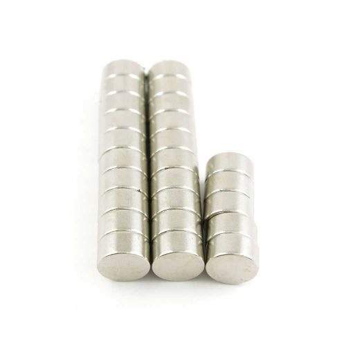 40pcs Fridge Refrigerator Neodym Neodymium Magnets N35 10x5mm Disc 3/8&#034; x 3/16&#034;