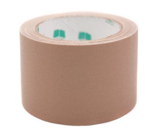 3&#034; tan colored premium-cloth book binding repair tape | 15 yard roll (bookguard for sale